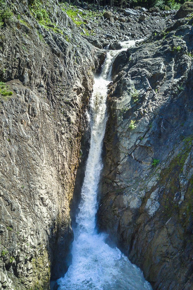 Middle Fork Nooksack Falls, County, Washington Northwest